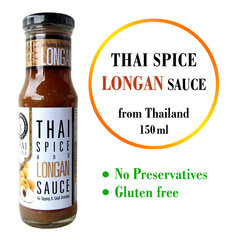 Соус Тайских специи и лонгана, Thai Spice and Longan sauce, Thai Dancer, 150мл цена и информация | Соусы | pigu.lt