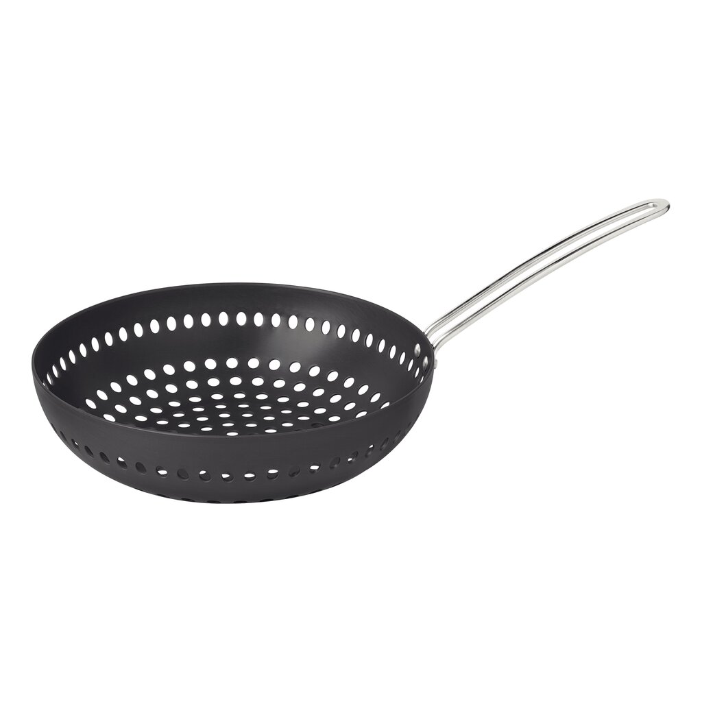 Tramontina Churrasco 26 cm apvali barbekiu wok keptuvė цена и информация | Keptuvės | pigu.lt