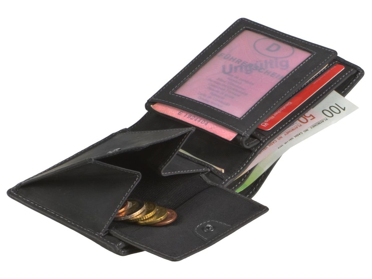 Odinis dėklas vyrams GreenBurry 1702-BL-20 kaina ir informacija | Vyriškos piniginės, kortelių dėklai | pigu.lt