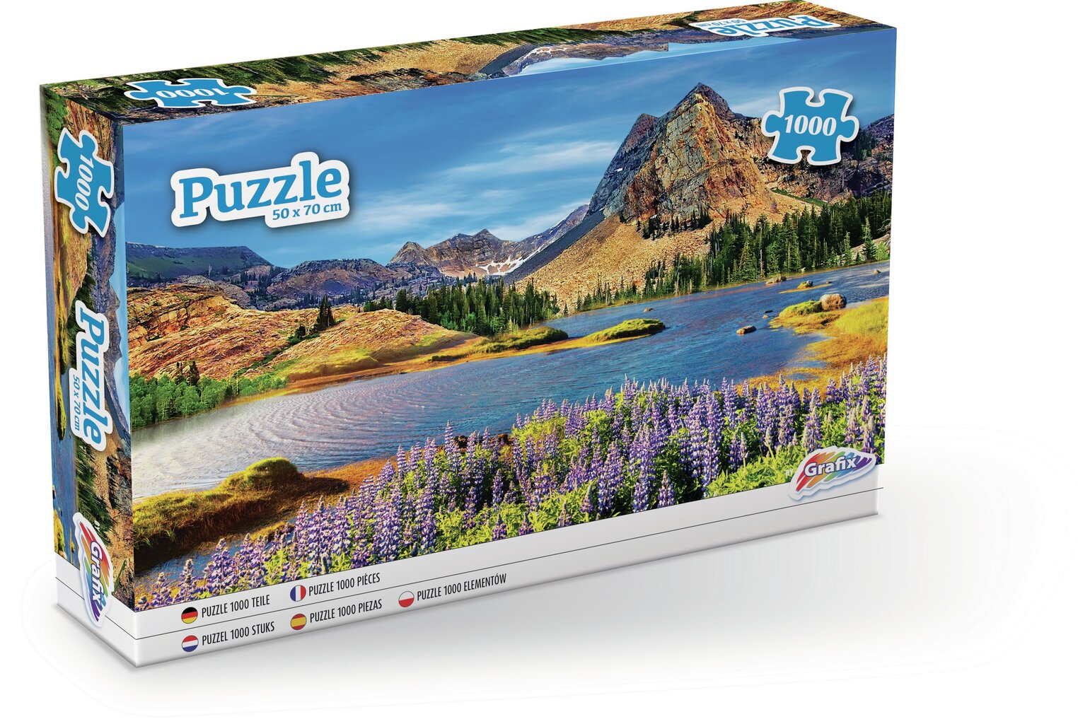 Dėlionė Grafix Ežero vaizdas (Traditional Lakeview),1000 d. kaina ir informacija | Dėlionės (puzzle) | pigu.lt