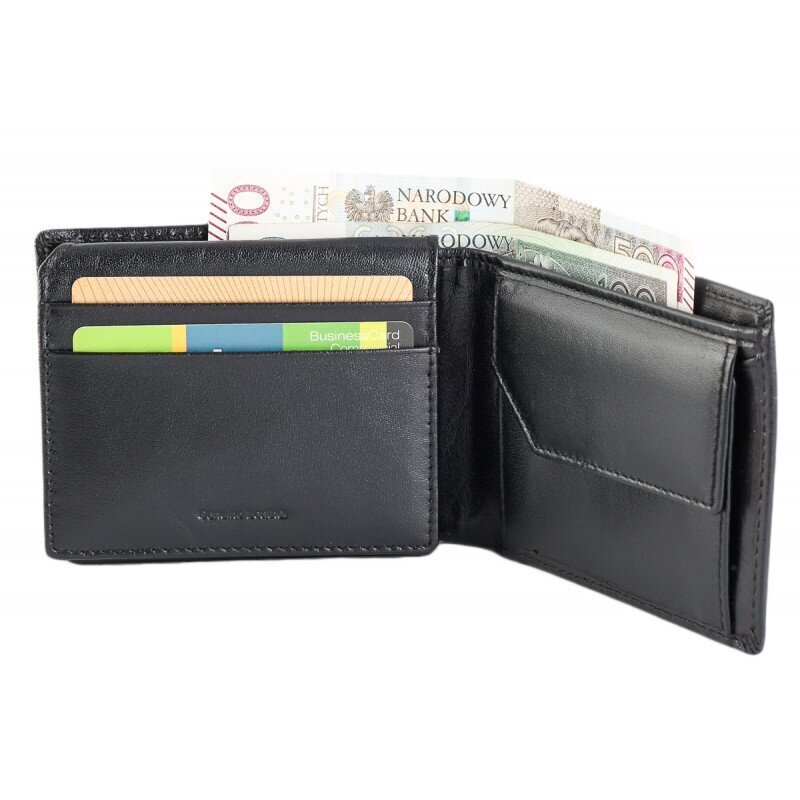 Odinė vyriška piniginė Rovicky CPR-023-BAR kaina ir informacija | Vyriškos piniginės, kortelių dėklai | pigu.lt