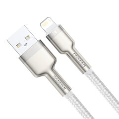 Baseus Cafule Series Кабель USB Į Lightning 2.4A 1м Белый CALJK-A02 цена и информация | Кабели для телефонов | pigu.lt