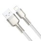 Baseus Cafule Series Kabelis USB Į Lightning 2.4A 1m Baltas CALJK-A02 цена и информация | Laidai telefonams | pigu.lt