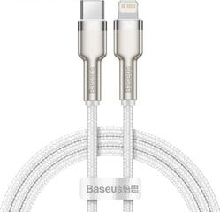 Кабель Baseus Lightning - USB-C, 1m CATLJK-A02 цена и информация | Кабели для телефонов | pigu.lt