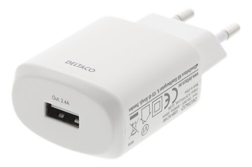Deltaco USB-AC180 kaina ir informacija | Krovikliai telefonams | pigu.lt