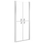 Dušo durys, skaidrios, 86x190cm, ESG kaina ir informacija | Dušo durys ir sienelės | pigu.lt