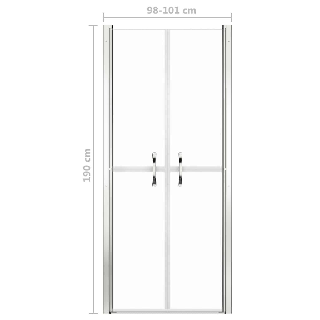 Dušo durys, skaidrios, 101x190cm, ESG цена и информация | Dušo durys ir sienelės | pigu.lt
