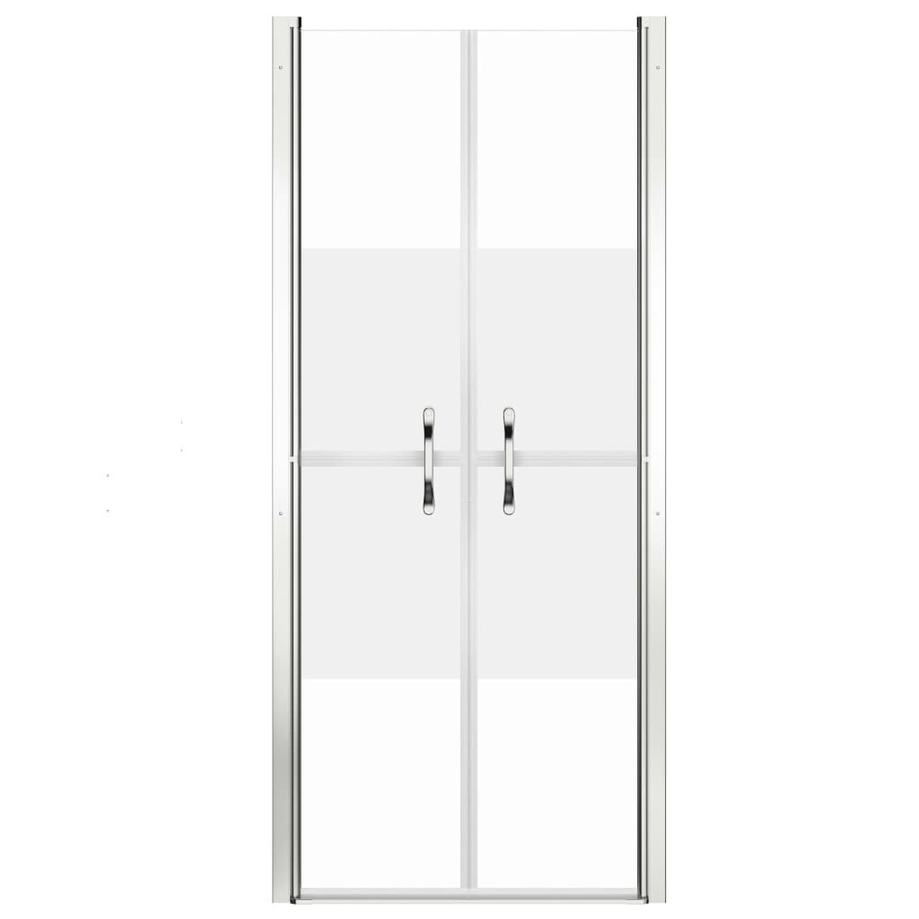 Dušo durys, pusiau matinės, 81x190cm, ESG kaina ir informacija | Dušo durys ir sienelės | pigu.lt