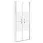 Dušo durys, pusiau matinės, 86x190cm, ESG kaina ir informacija | Dušo durys ir sienelės | pigu.lt