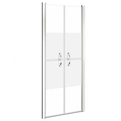 Dušo durys, pusiau matinės, 91x190cm, ESG kaina ir informacija | Dušo durys ir sienelės | pigu.lt