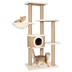 Draskyklė katėms su stovu, 126cm, smėlinė цена и информация | Когтеточки | pigu.lt