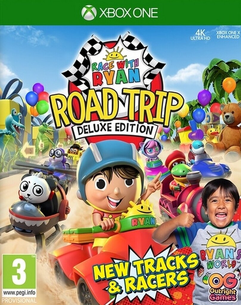Xbox One Race With Ryan: Road Trip Deluxe Edition цена и информация | Kompiuteriniai žaidimai | pigu.lt