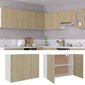 Virtuvės spintelė, 80x31x60 cm, ąžuolo spalvos kaina ir informacija | Virtuvinės spintelės | pigu.lt
