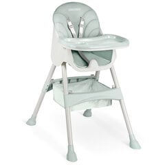 Maitinimo kėdutė Milo, green kaina ir informacija | Maitinimo kėdutės | pigu.lt