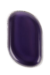 Silikoninė makiažo kempinėlė Oblong Bright Purple BYS kaina ir informacija | Makiažo šepetėliai, kempinėlės | pigu.lt