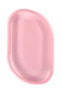 Silikoninė makiažo kempinėlė Oblong Pastel Pink BYS kaina ir informacija | Makiažo šepetėliai, kempinėlės | pigu.lt