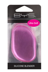 Спонж для макияжа Silicone Blending Oval Pink BYS цена и информация | Кисти для макияжа, спонжи | pigu.lt