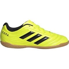 Sportiniai batai berniukams Adidas Copa 19.4 IN JR F35451, geltoni kaina ir informacija | Sportiniai batai vaikams | pigu.lt
