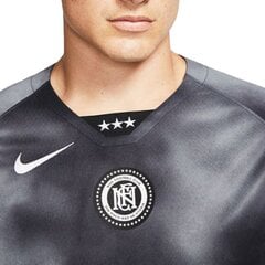 Nike vyriški marškinėliai FC Football Jersey M AQ0662-010, juodi kaina ir informacija | Vyriški marškinėliai | pigu.lt