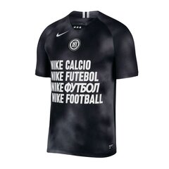 Nike футболка мужская FC Football Jersey M AQ0662-010, черная цена и информация | Мужские футболки | pigu.lt