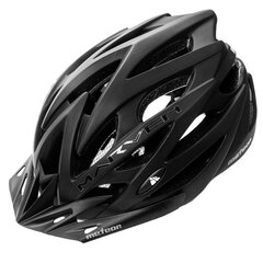 Велосипедный шлем MARVEN L 58-61 см черный цена и информация | Шлемы | pigu.lt