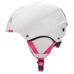 Meteor Kiona ski helmet white / pink 24850-24852 kaina ir informacija | Slidinėjimo šalmai | pigu.lt