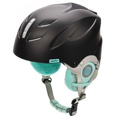 Лыжный шлем Meteor Lumi, черный цена и информация | Горнолыжные шлемы | pigu.lt