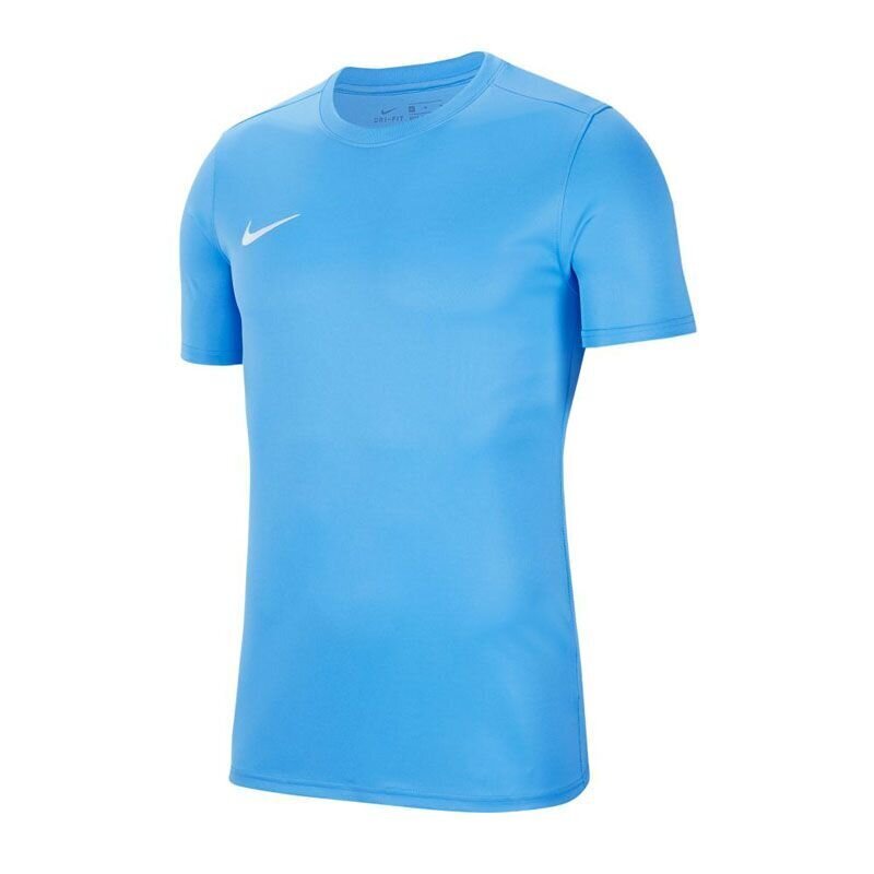 Marškinėliai mergaitėms Nike Dry Park VII Jr BV6741-412 T-shirt, mėlyni kaina ir informacija | Marškinėliai mergaitėms | pigu.lt