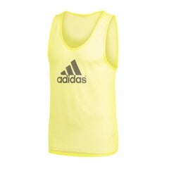 Futbolo marškinėliai vyrams Adidas Bib 14 M FI4189, geltoni kaina ir informacija | Futbolo apranga ir kitos prekės | pigu.lt