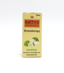 Jazminų eterinis aliejus Sattva Ayurveda Jasmine, 10 ml kaina ir informacija | Eteriniai, kosmetiniai aliejai, hidrolatai | pigu.lt