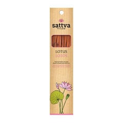 Smilkalų lazdelės Sattva Ayurveda Lotus, 15 vnt. kaina ir informacija | Namų kvapai | pigu.lt