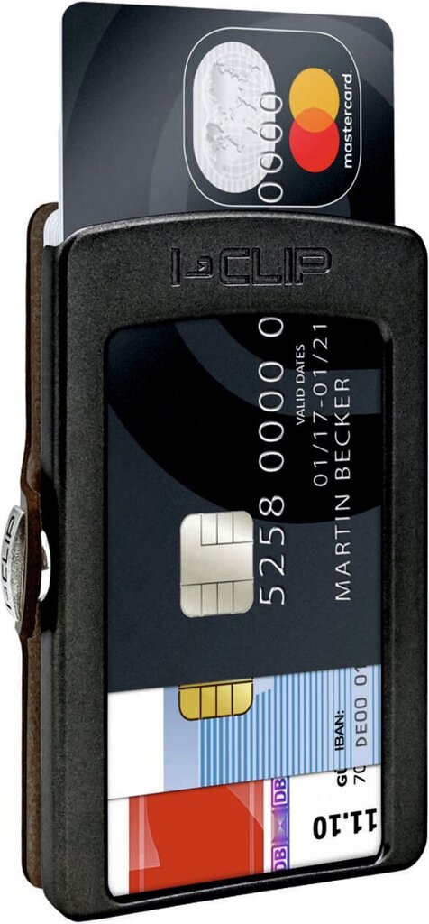Vyriška piniginė I-CLIP Soft Touch kaina ir informacija | Vyriškos piniginės, kortelių dėklai | pigu.lt