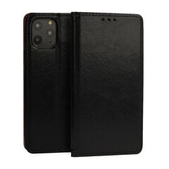 Чехол Leather Book для Samsung Galaxy Note 10, черный цена и информация | Чехлы для телефонов | pigu.lt