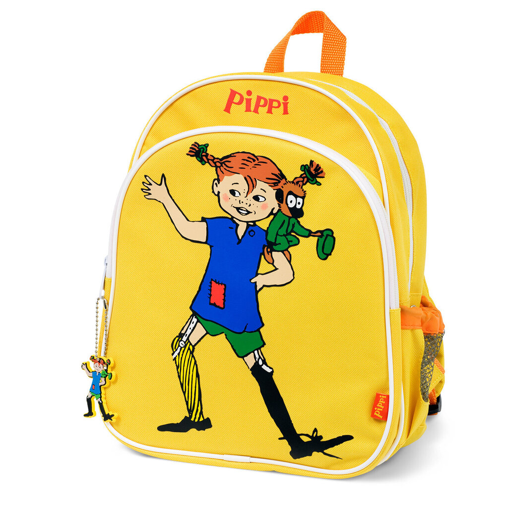 Kuprinė „Pippi“, geltona arba rožinė kaina ir informacija | Kuprinės mokyklai, sportiniai maišeliai | pigu.lt