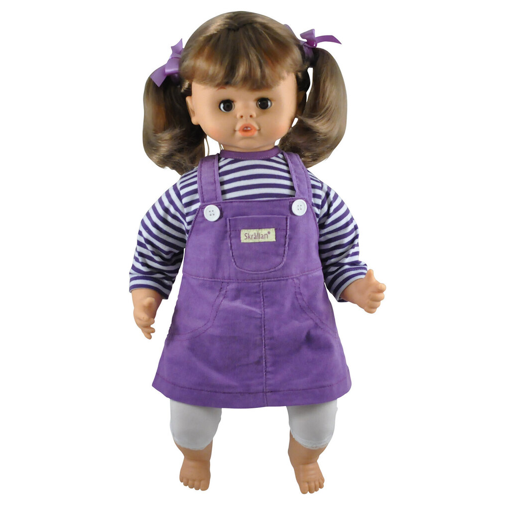 Lėlė kalba Kristiina-Brunette 45cm. kaina ir informacija | Žaislai mergaitėms | pigu.lt