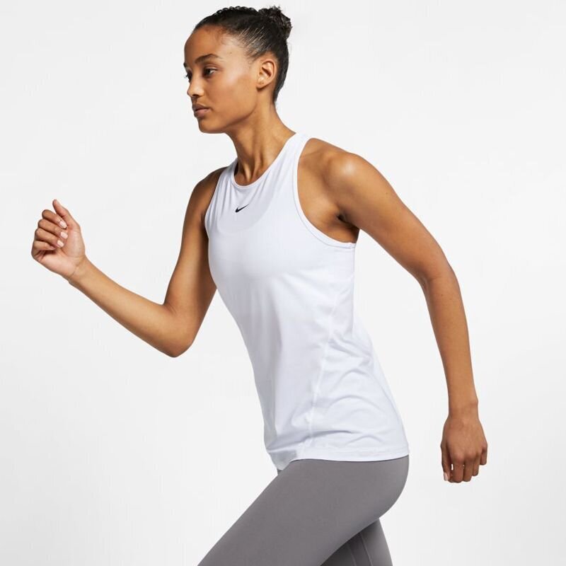 Marškinėliai moterims Nike AO9966-100, balti kaina ir informacija | Sportinė apranga moterims | pigu.lt