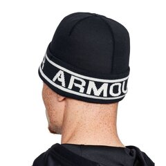 Мужская шапка Under Armor Branded Cuff 1345107 001 цена и информация | Мужские шарфы, шапки, перчатки | pigu.lt