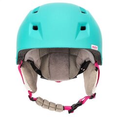 Meteor Kiona ski helmet mint / pink 24856 цена и информация | Горнолыжные шлемы | pigu.lt