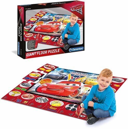 Dėlionė Ratai 3 (Cars) su elektroniniu žymekliu kaina ir informacija | Žaislai berniukams | pigu.lt