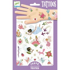 Татуировки «Друзья феи» (50+ татуировок), DJECO DJ09599 цена и информация | Игрушки для девочек | pigu.lt