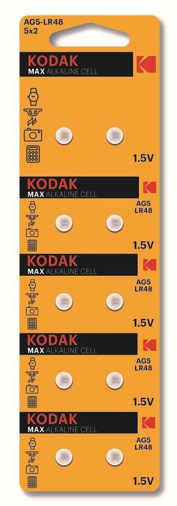 Kodak elementai 30417564, 10 vnt kaina ir informacija | Elementai | pigu.lt