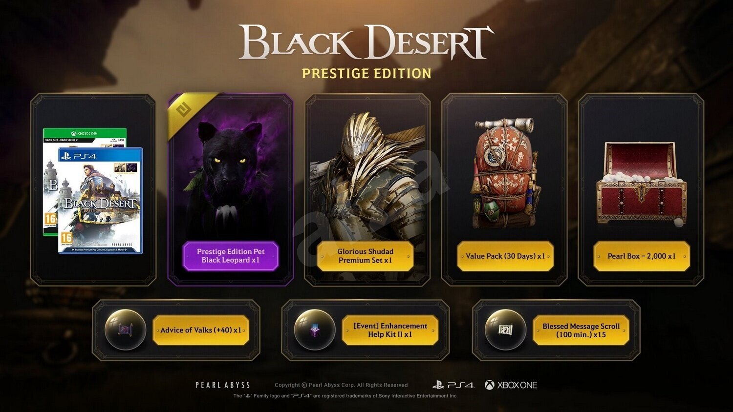 Компьютерная игра PS4 Black Desert Prestige Edition цена | pigu.lt