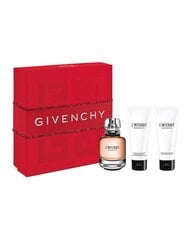 Набор Givenchy L'Iinterdit: EDP для женщин 80 мл - лосьон для тела 75 мл - гель для душа 75 мл цена и информация | Женские духи | pigu.lt