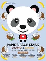 Увлажняющая листовая маска для лица Montagne Jeunesse 7th Heaven Panda Face Mask цена и информация | Маски для лица, патчи для глаз | pigu.lt