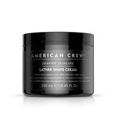 Skutimosi kremas American Crew Shave Lather 250 ml kaina ir informacija | Skutimosi priemonės ir kosmetika | pigu.lt