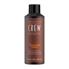 Vidutinės fiksacijos plaukų lakas American Crew Finishing Medium Hold 200 ml kaina ir informacija | Plaukų formavimo priemonės | pigu.lt