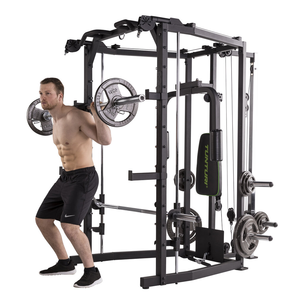 Daugiafukcinis treniruoklis Tunturi Smith Machine SM80 kaina ir informacija | Daugiafunkciniai treniruokliai | pigu.lt