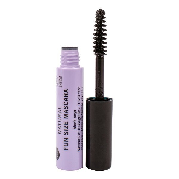 Blakstienų tušas Benecos Natural Fun Size Mascara 2.5 ml, Black Onyx цена и информация | Akių šešėliai, pieštukai, blakstienų tušai, serumai | pigu.lt