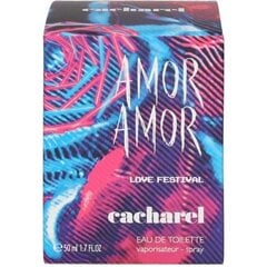 Tualetinis vanduo Cacharel Amor Amor Love Festival EDT moterims, 50 ml kaina ir informacija | Kvepalai moterims | pigu.lt