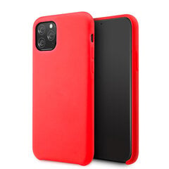 Telefono dėklas Vennus Silicone Lite Samsung Galaxy S21 plus, raudonas kaina ir informacija | Telefono dėklai | pigu.lt